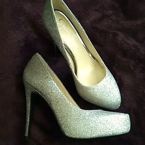 Glitter heels
